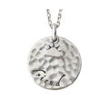 Dog Lover Silver Tone Pendant Necklace