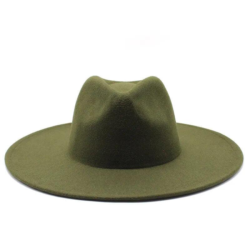 Modern Classic Felt Fedora Wool Hat for Men and Women Headwear MCF01