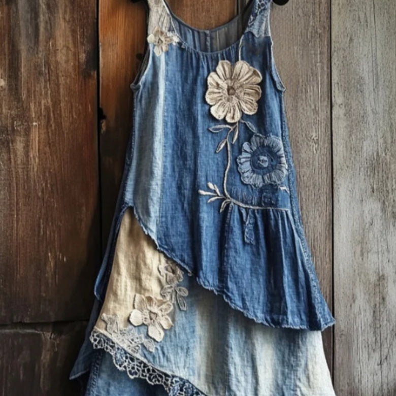 All-match country-style Fresh And Unique 3D Dress For Daytime And Casual Wear