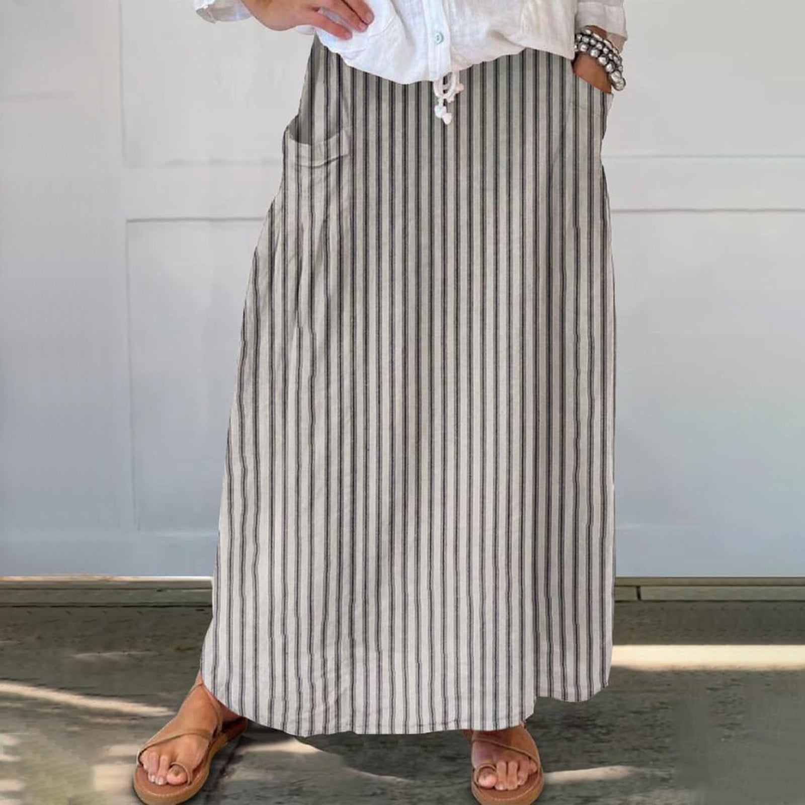 Casual Country Long Skirt With A Sophisticated Work-appropriate/Play Vibe
