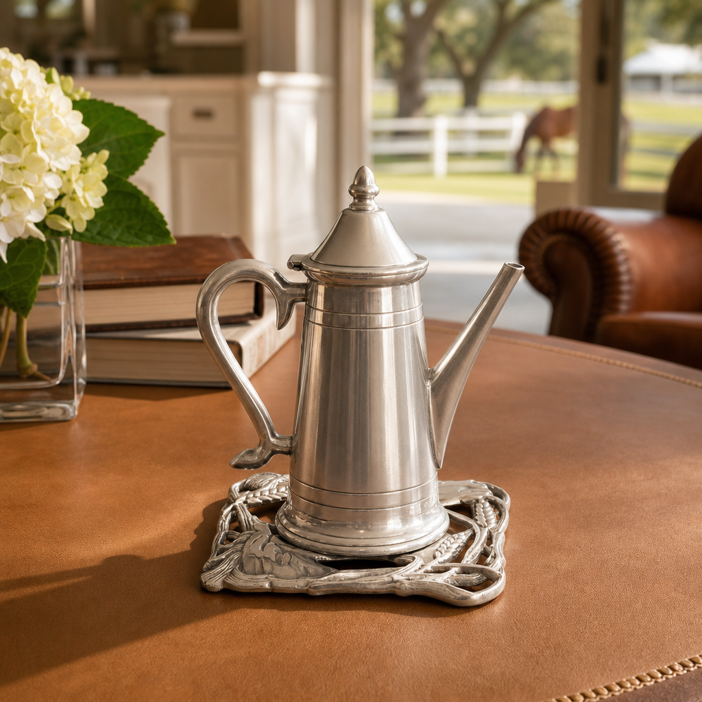 Horse with Wheat Trivet