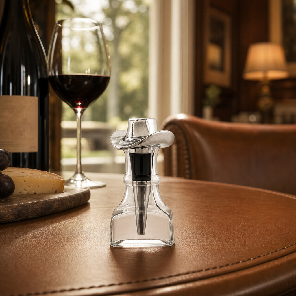 Cowboy Hat Bottle Stopper