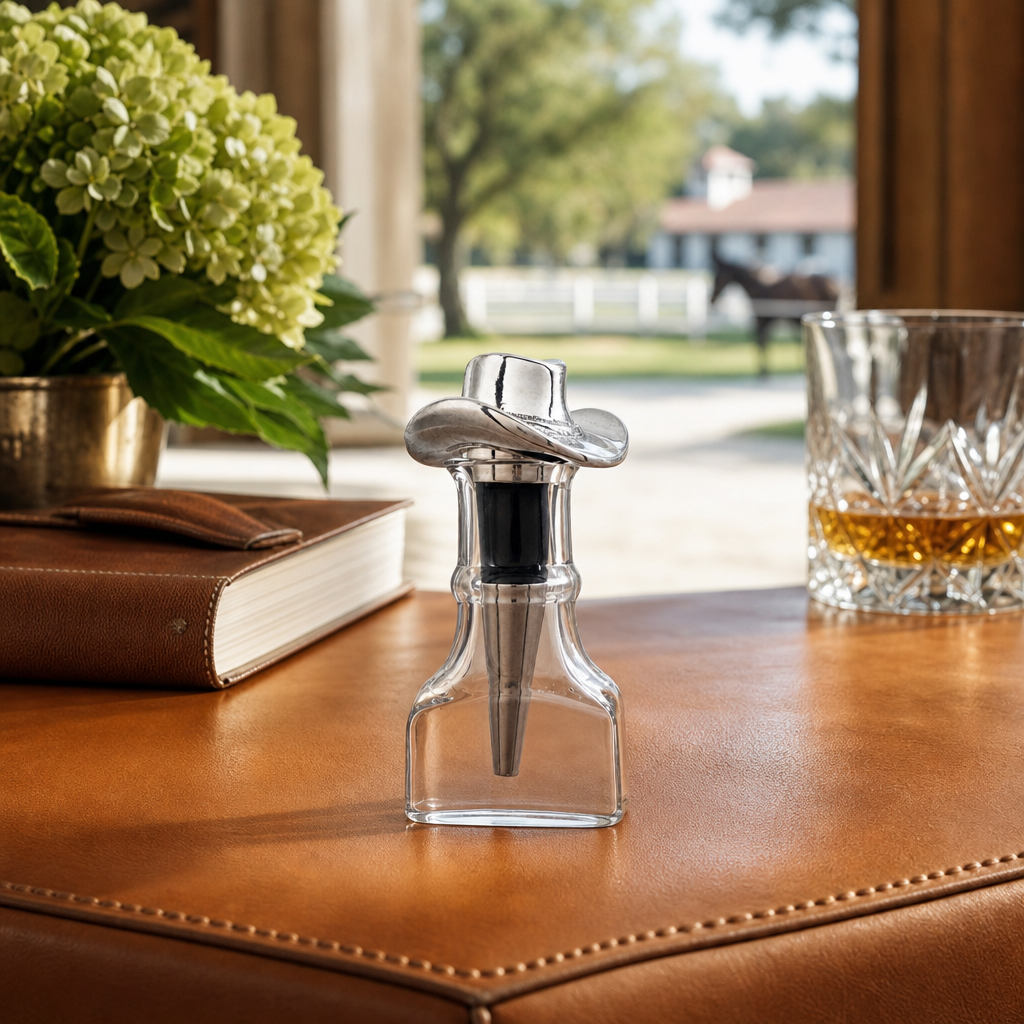 Cowboy Hat Bottle Stopper