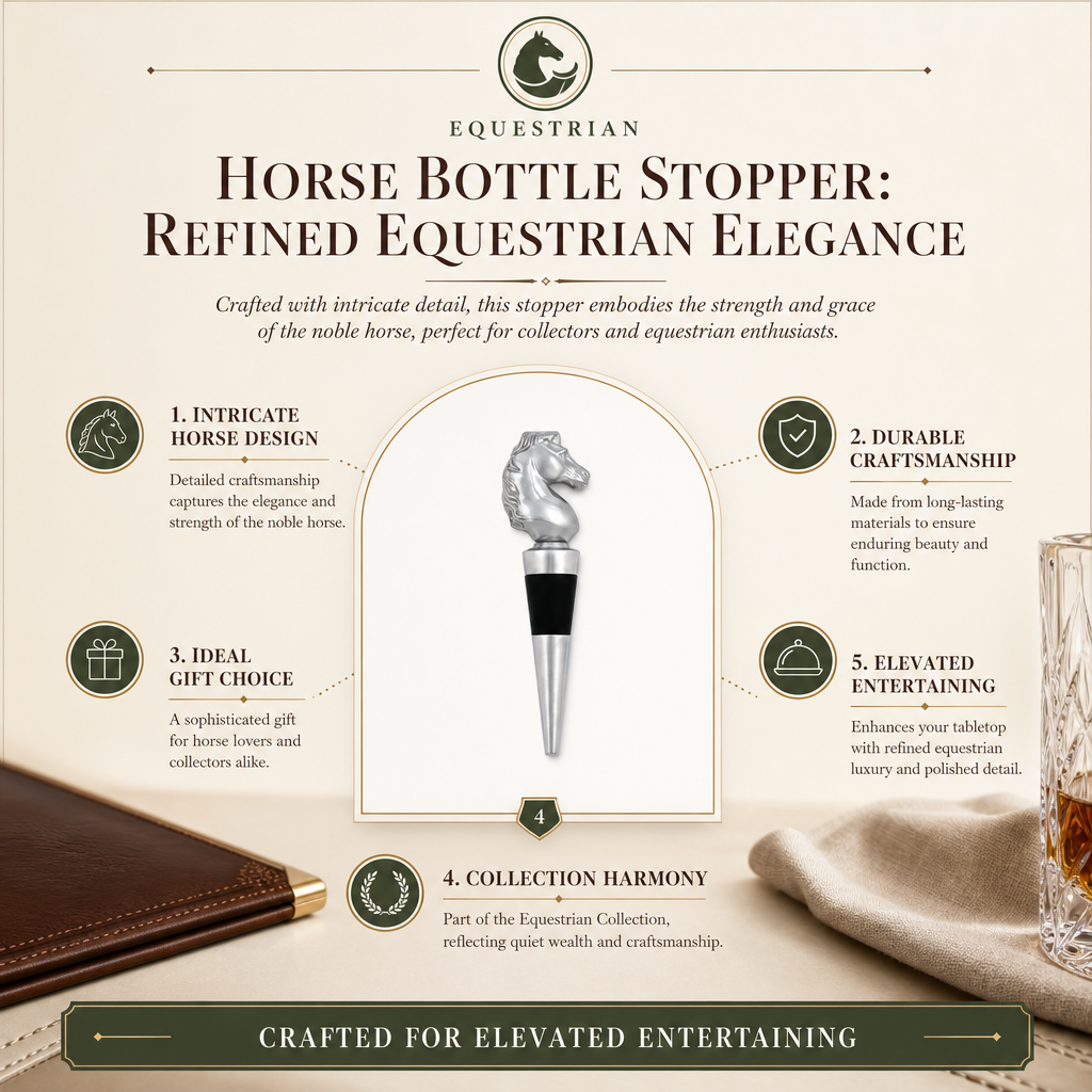 Horse Bottle Stopper