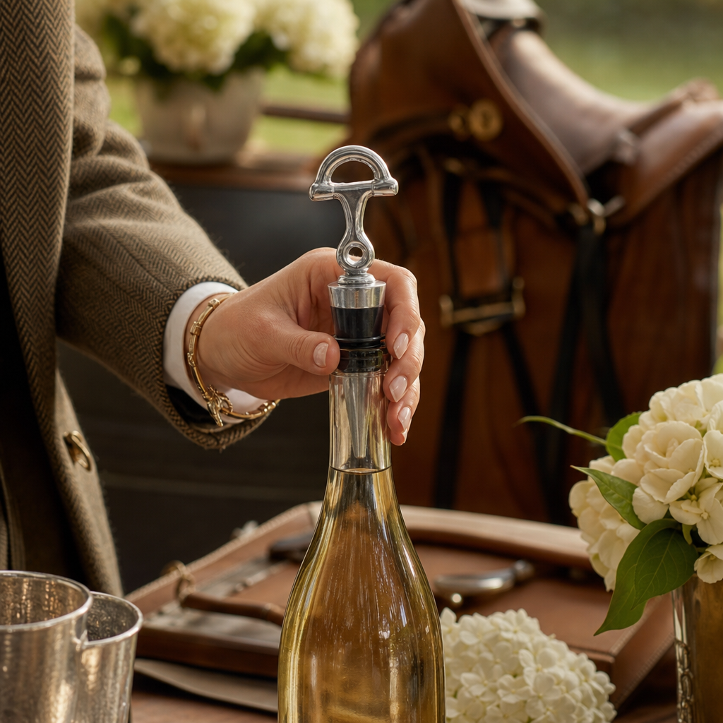 Equestrian Bottle Stopper