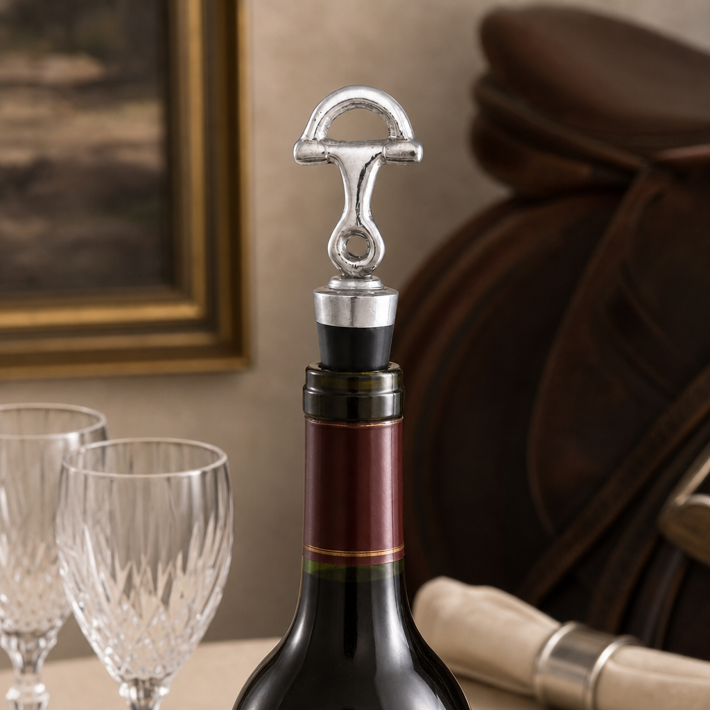 Equestrian Bottle Stopper