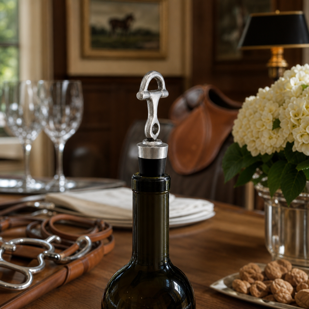 Equestrian Bottle Stopper