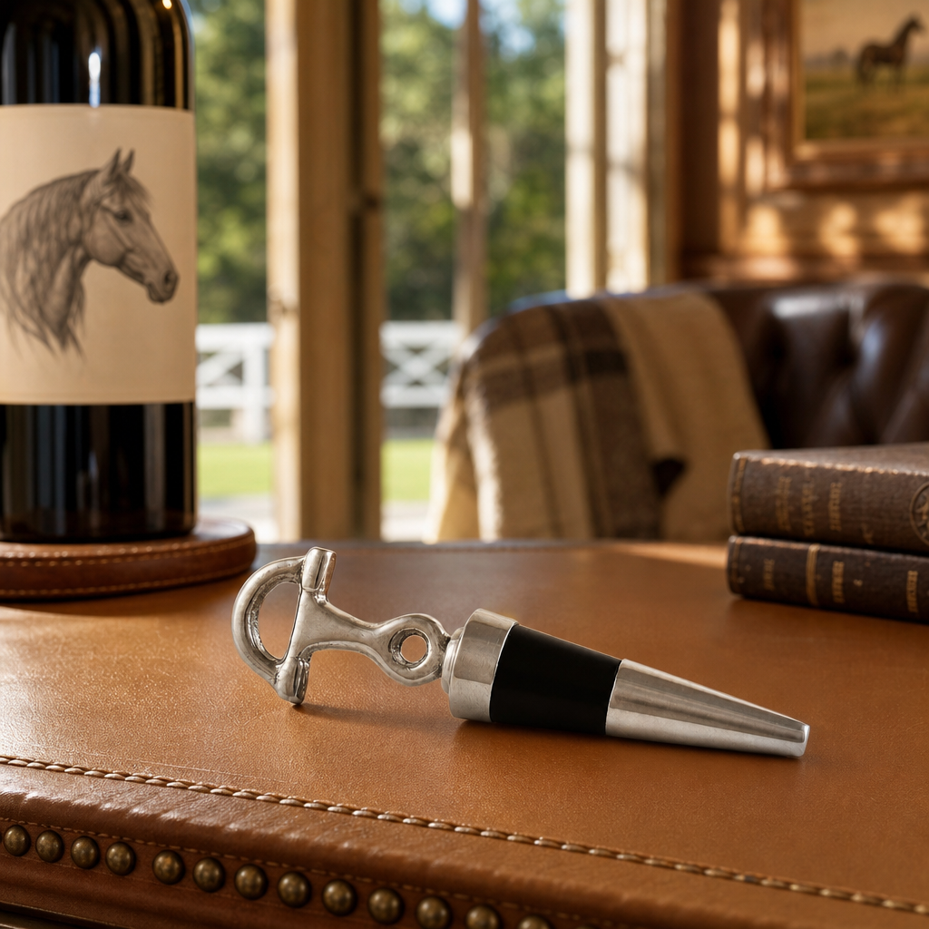 Equestrian Bottle Stopper