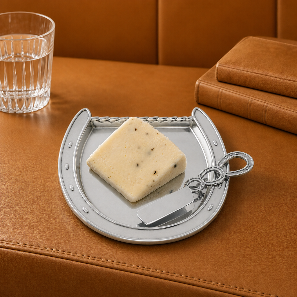 Horseshoe Plate with Server