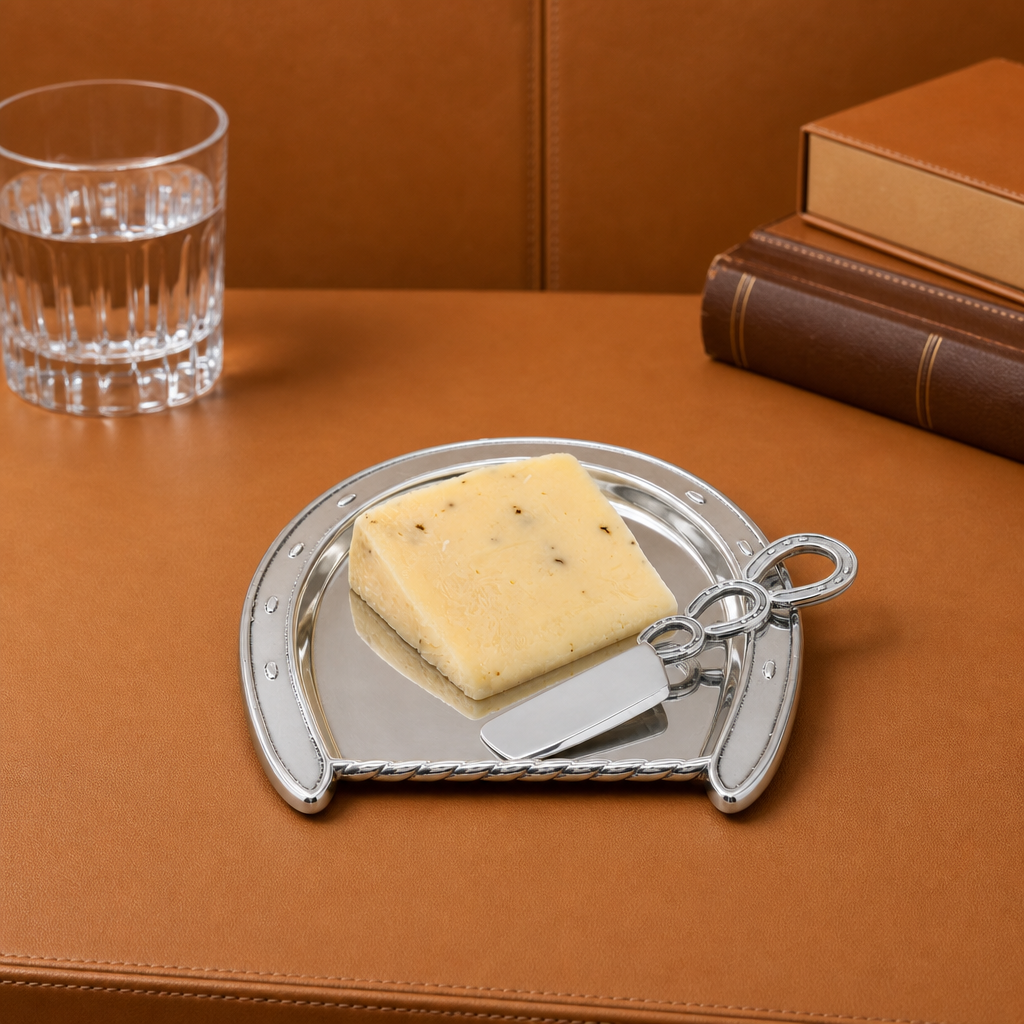 Horseshoe Plate with Server