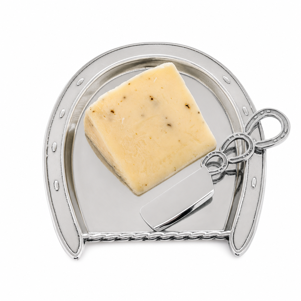 Horseshoe Plate with Server