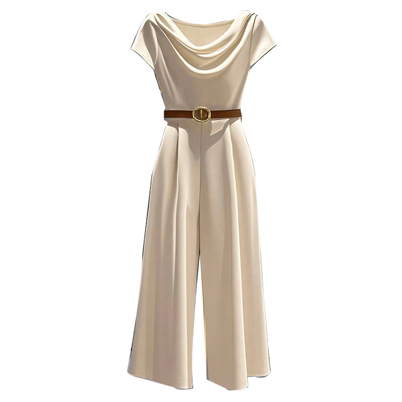 Elegant Satin Jumpsuit