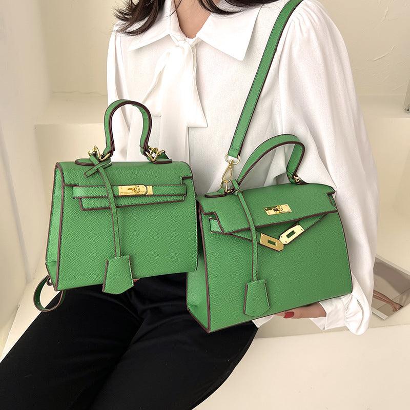 Luxury Cowgirl Kelly Purse Leather Handbag With Adjustable Strap