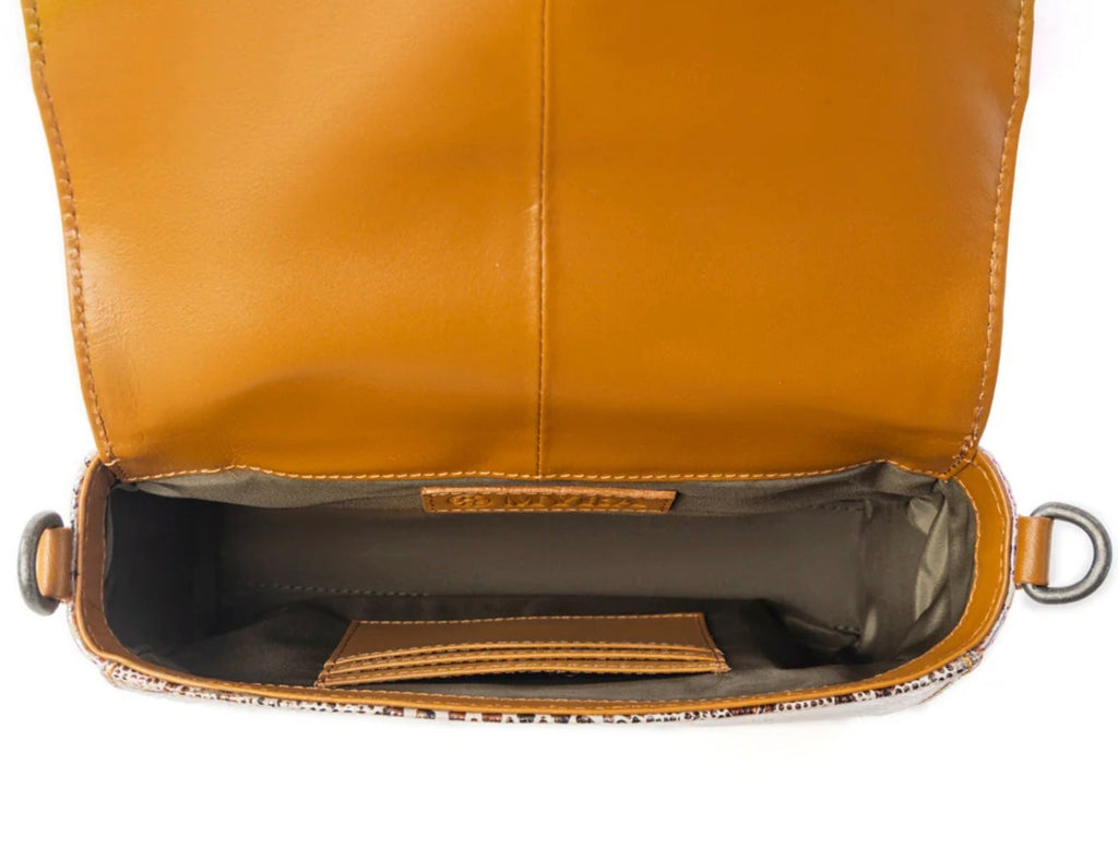 Myra: Elysian Charm Leather Shoulder Bag