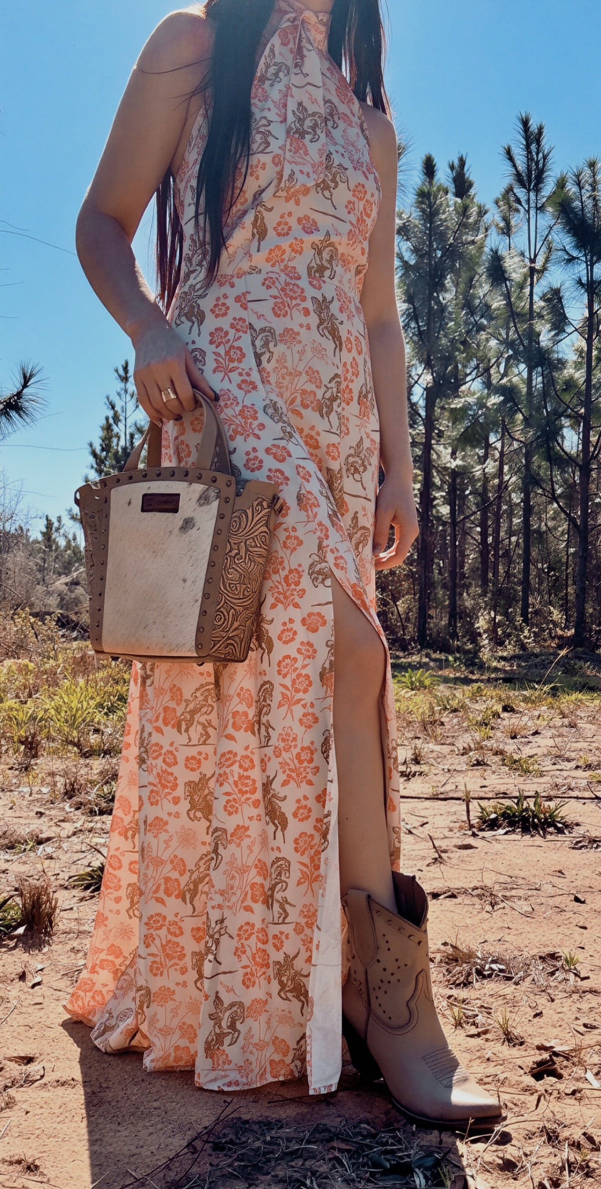 Wildflower Halter Dress