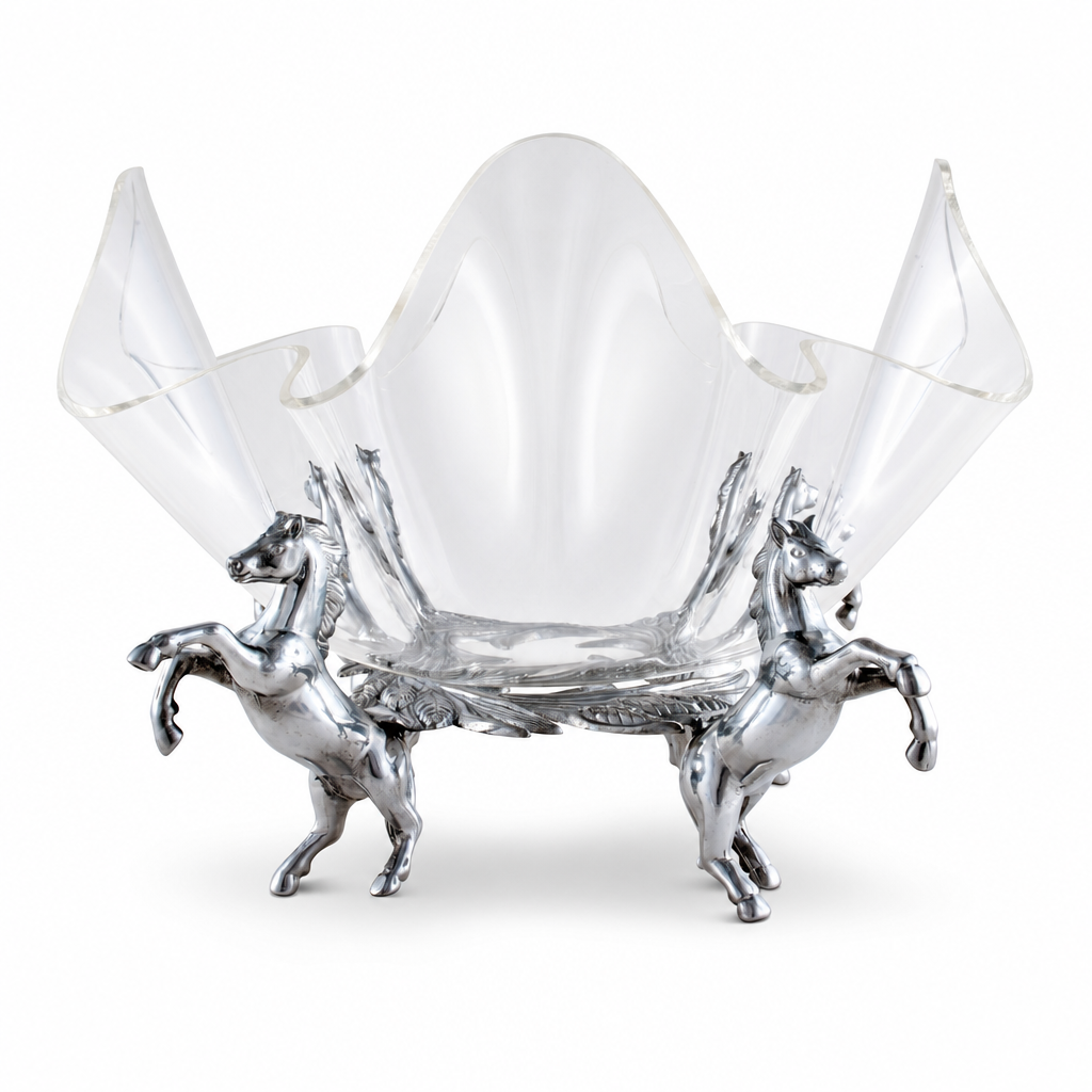 Horse Stand Acrylic Bowl 11