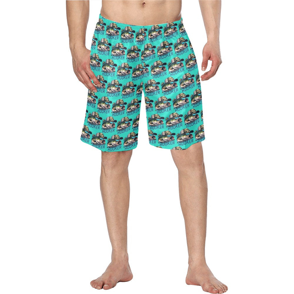 Baha Ranch Weekend Hooker Mens Swim Trunks Beach Board Shorts