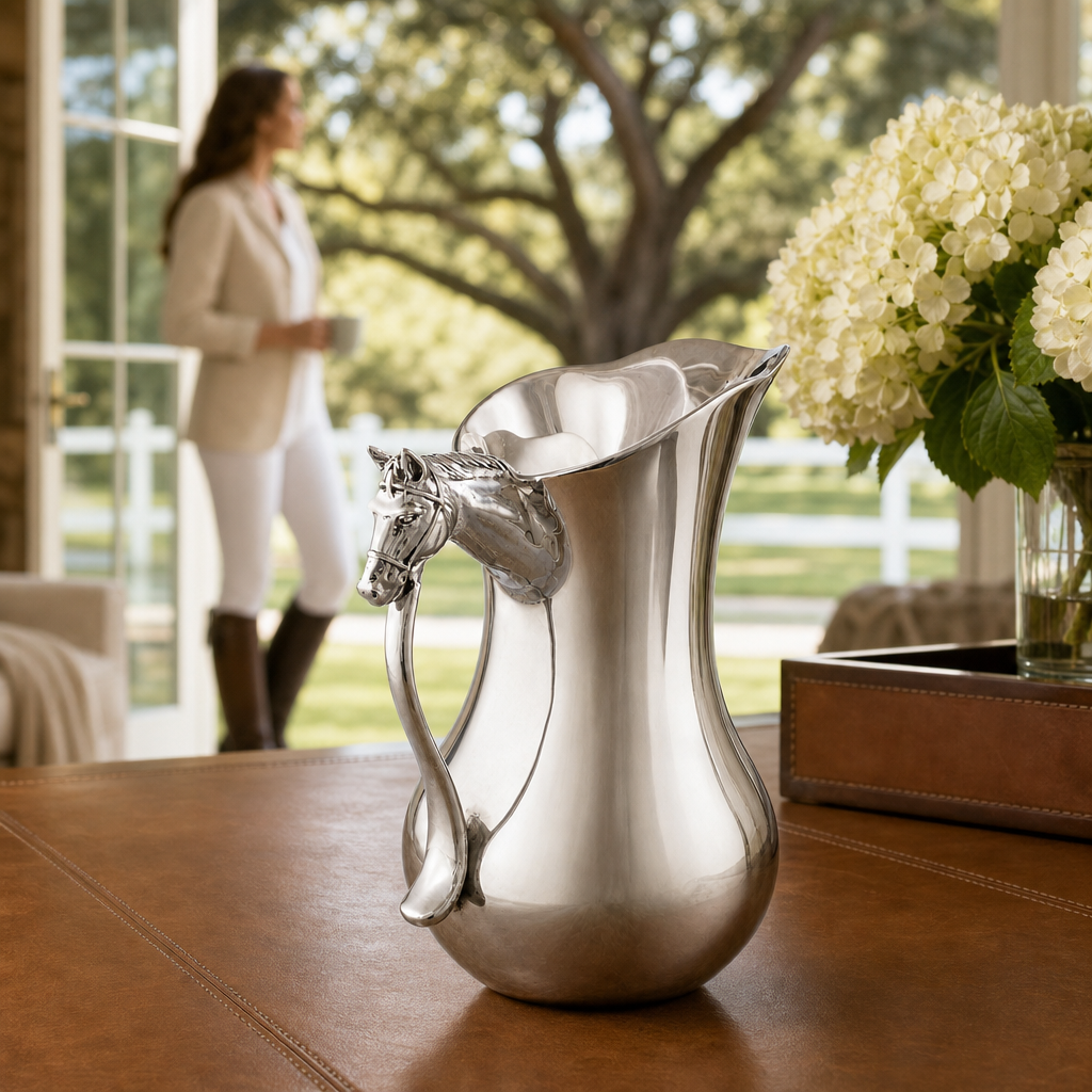 Horse Head Pitcher