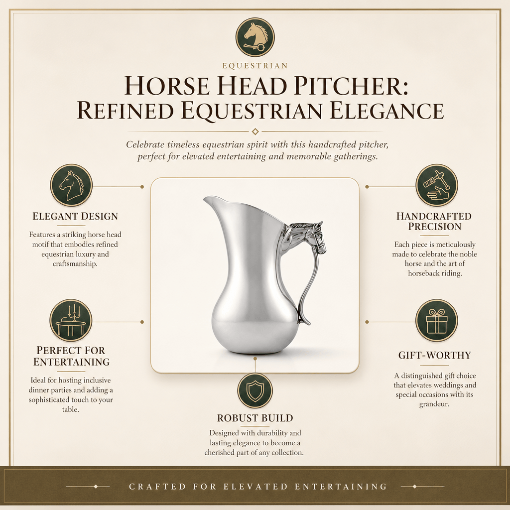 Horse Head Pitcher
