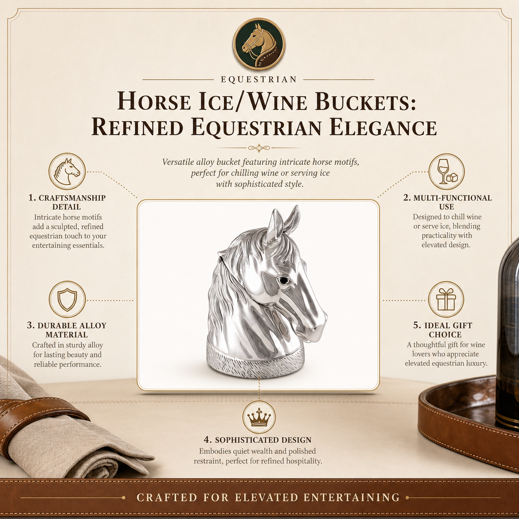 Horse Ice/Wine Buckets