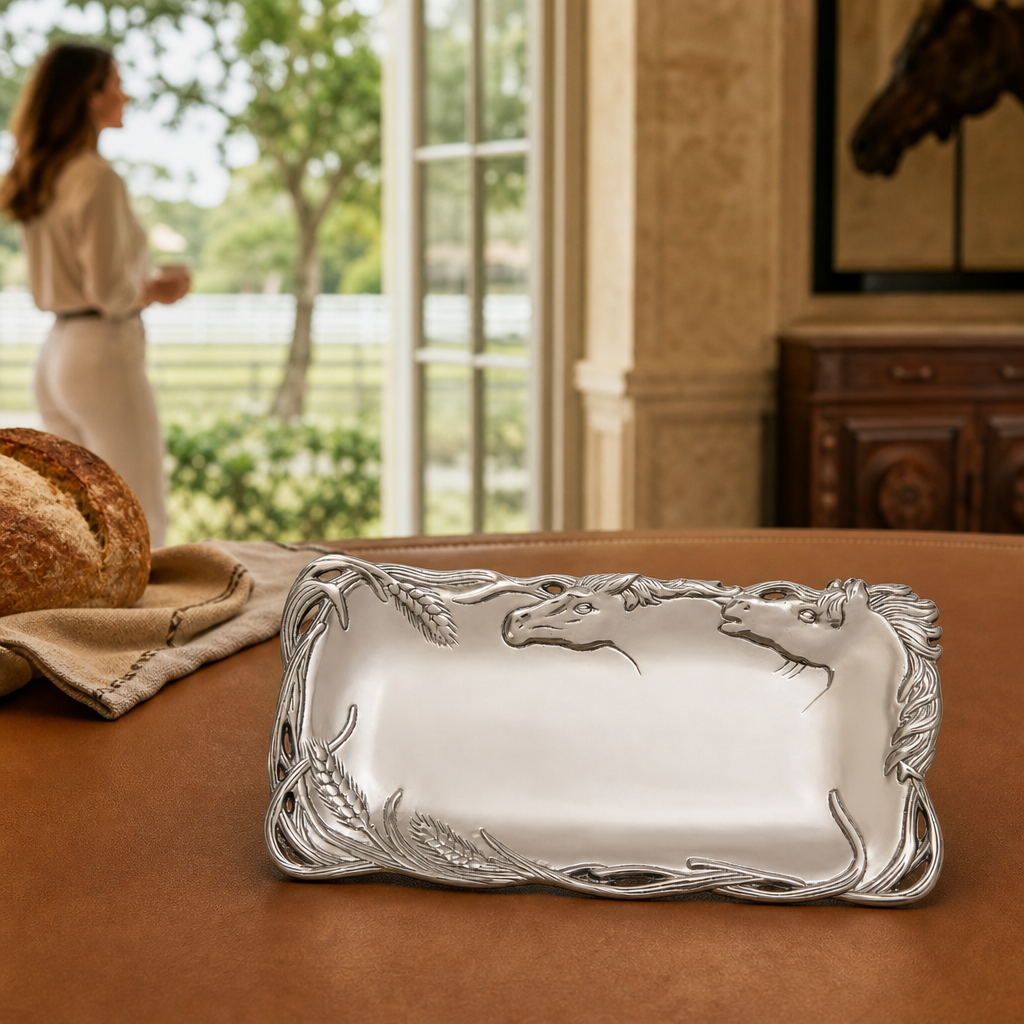 Horse Bread Tray 6x12