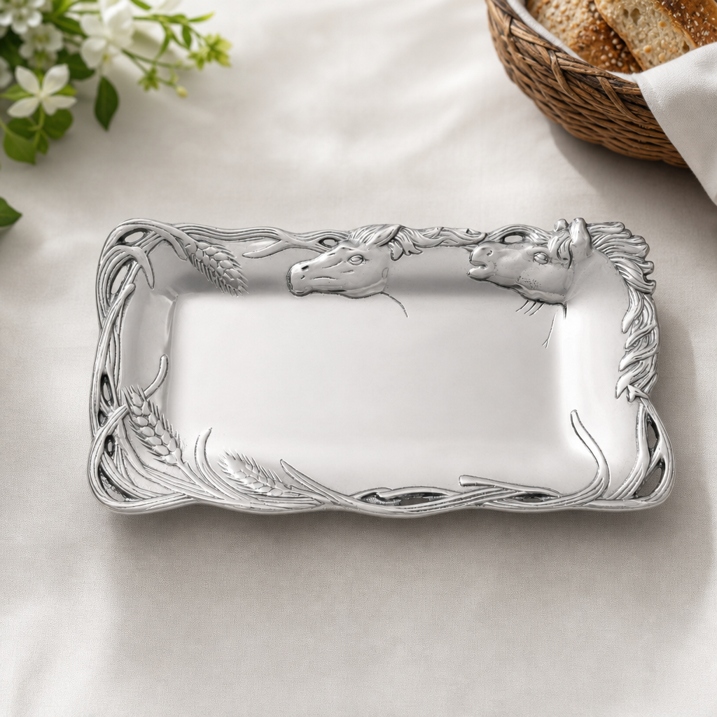 Horse Bread Tray 6x12