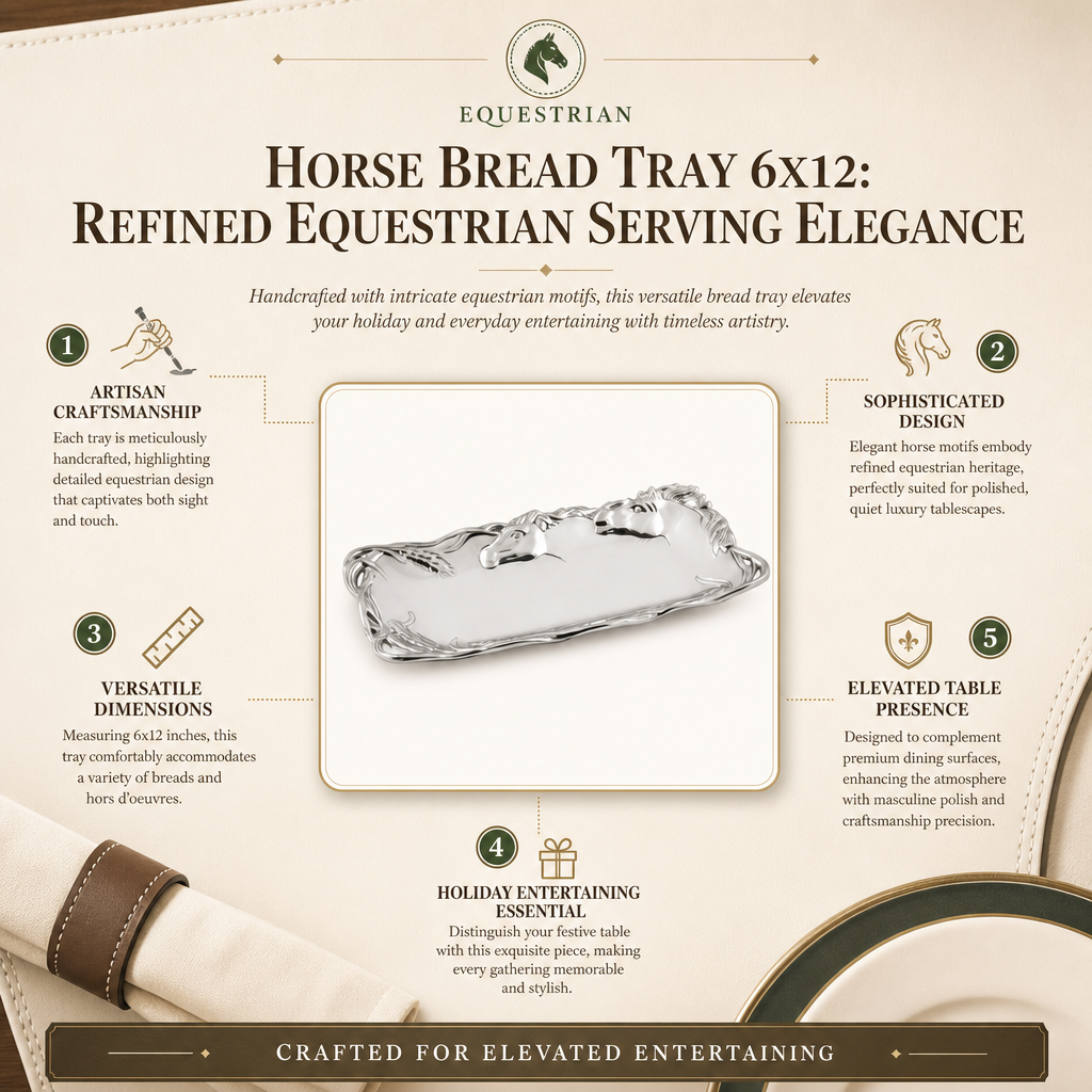 Horse Bread Tray 6x12
