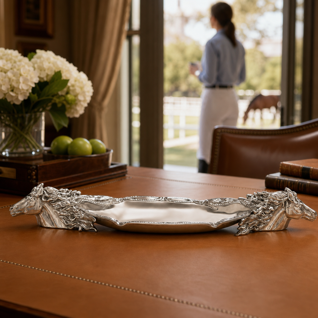 Horse Centerpiece Tray