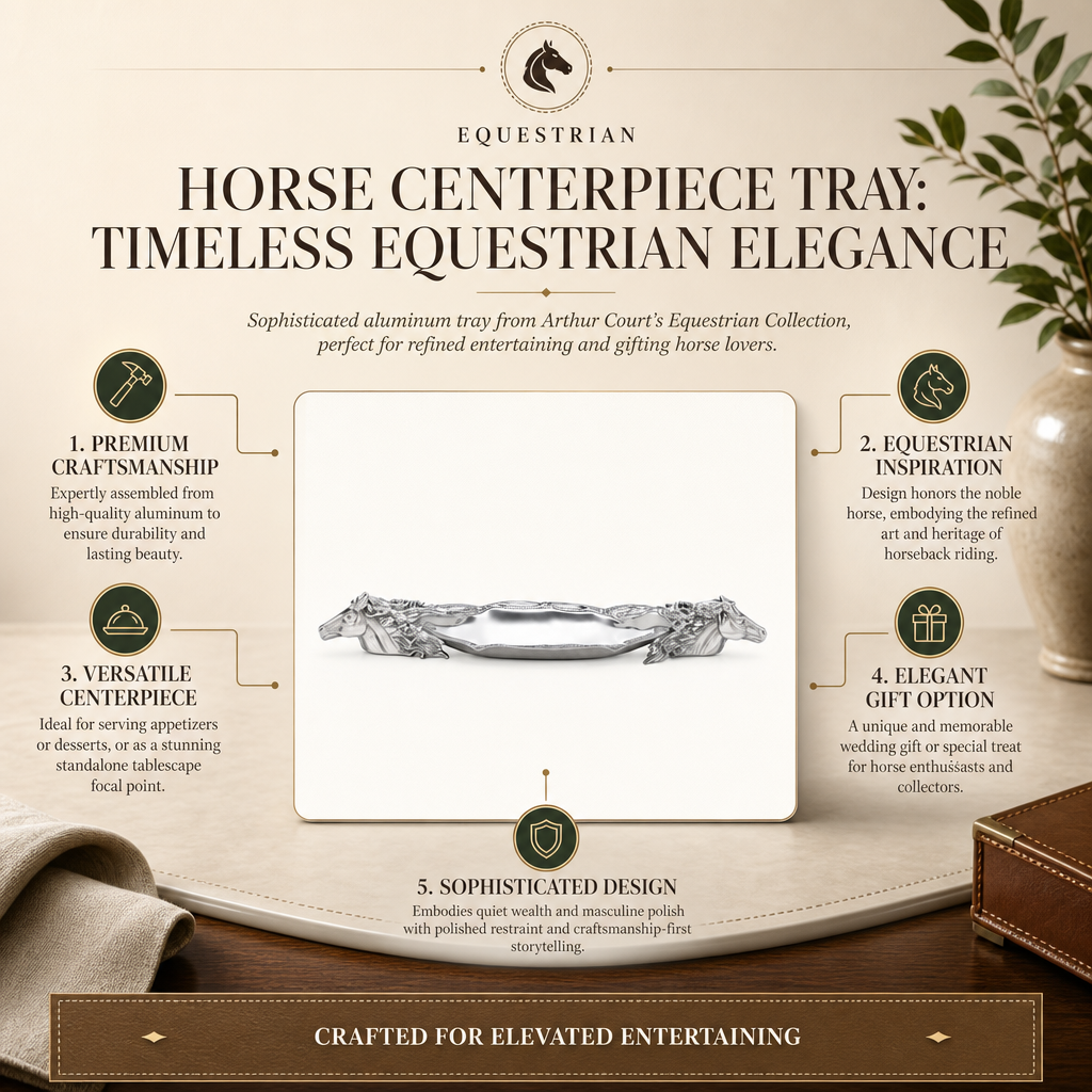 Horse Centerpiece Tray