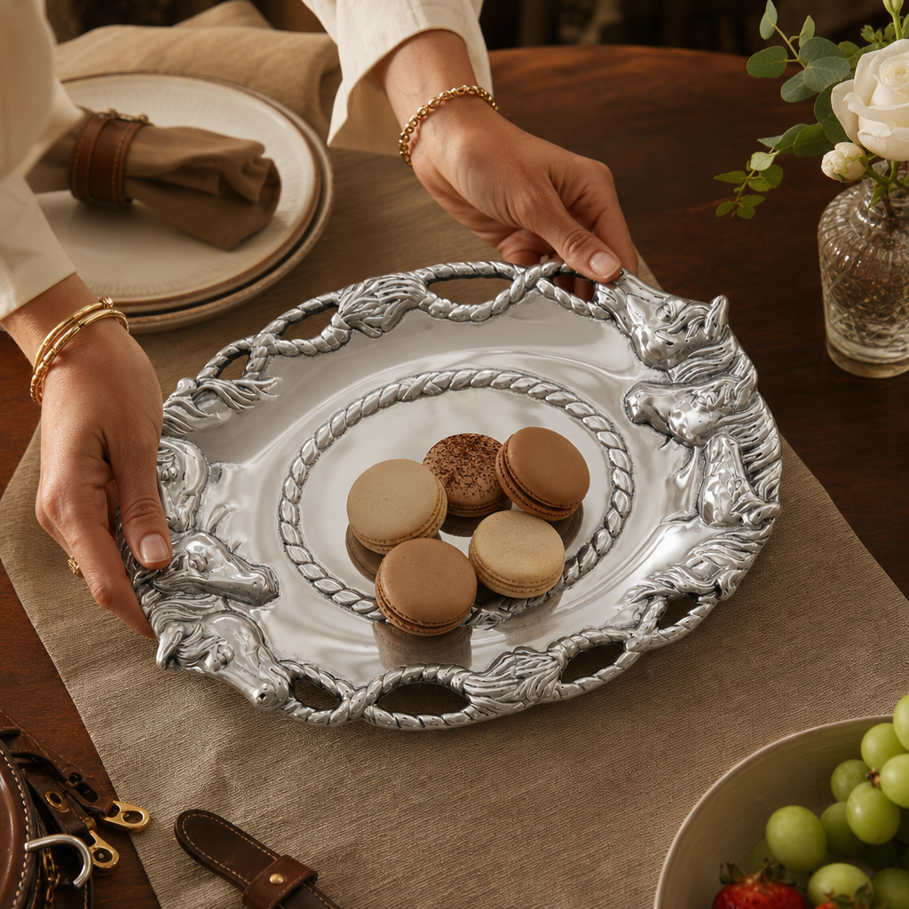 Horse Oval Tray