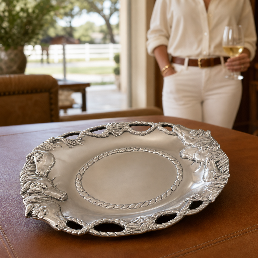 Horse Oval Tray
