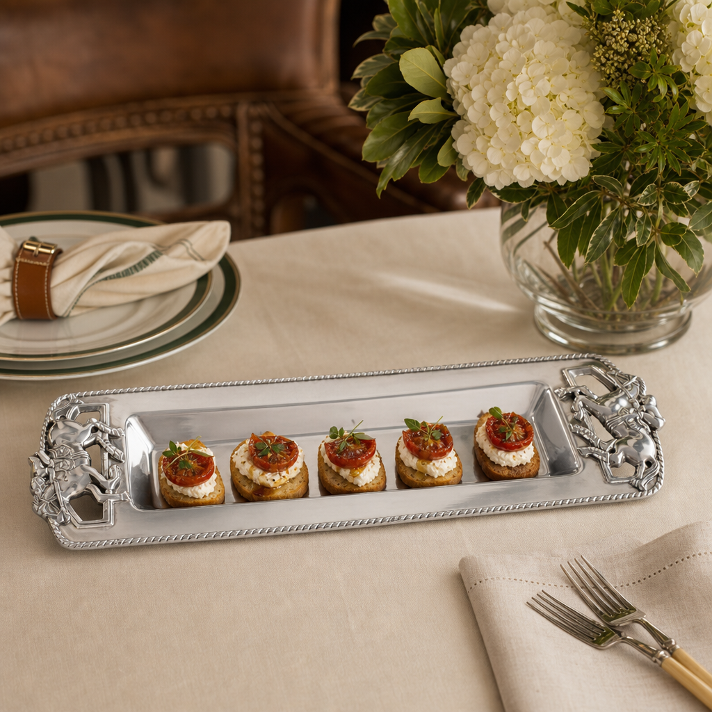 Thoroughbred Oblong Tray