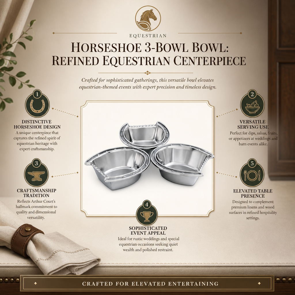 Horseshoe 3-Bowl Bowl