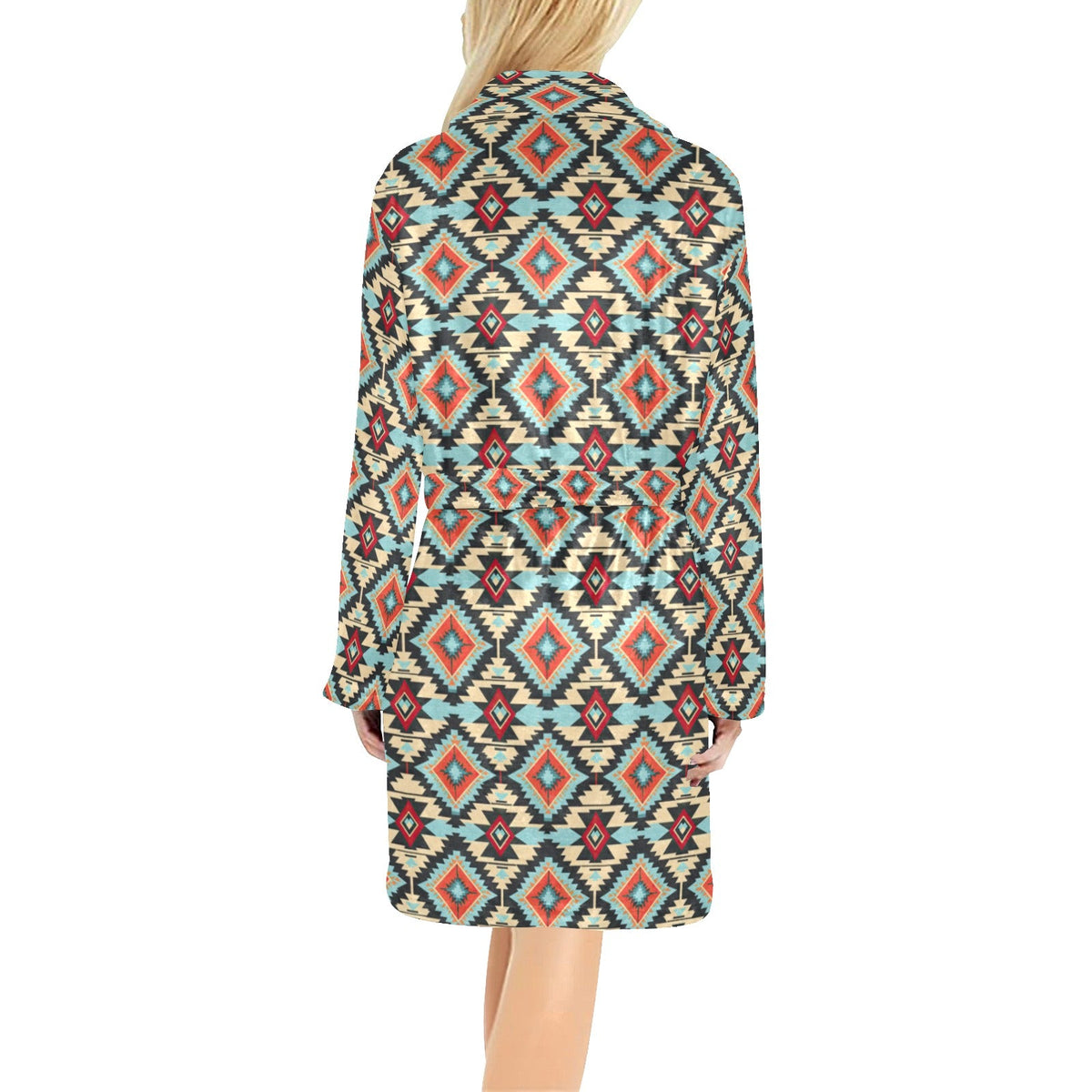 Baha Ranch Colorado Aztec Women's Bath Robe