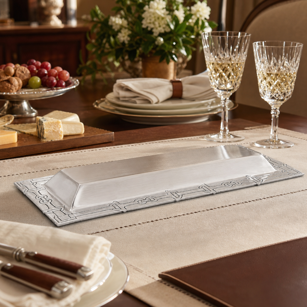 Equestrian Oblong Tray
