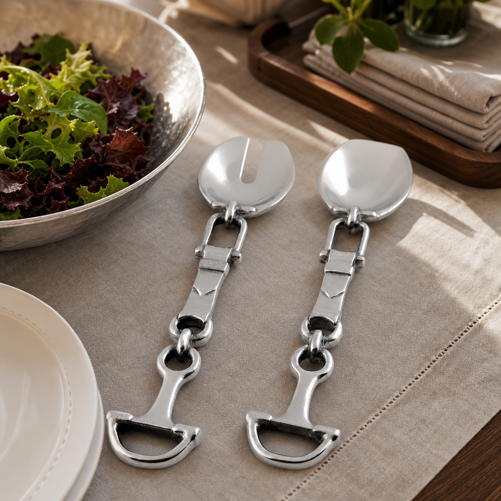 Equestrian Serving Set