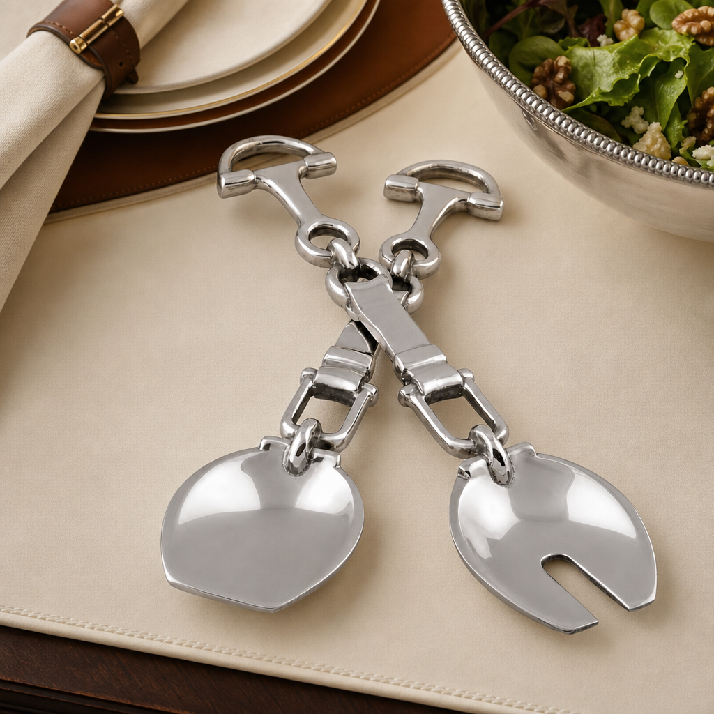 Equestrian Serving Set