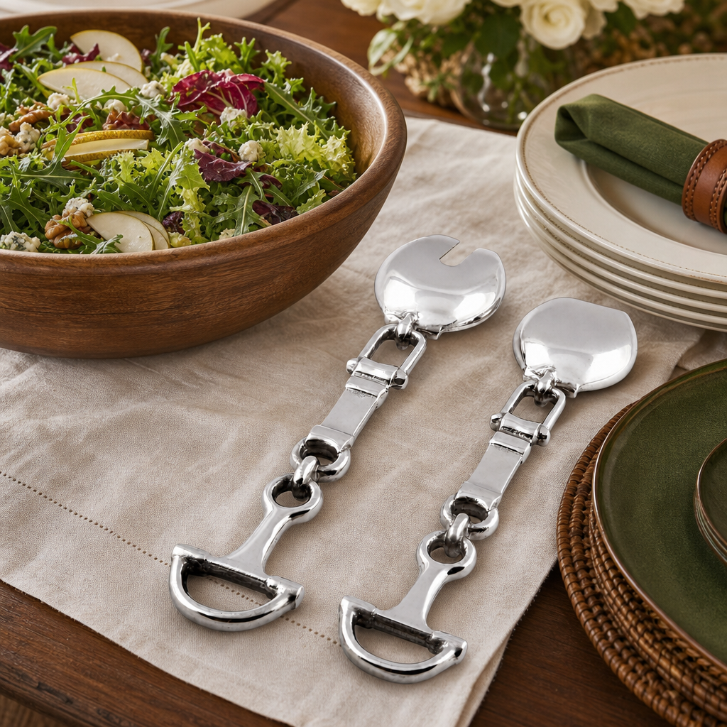 Equestrian Serving Set