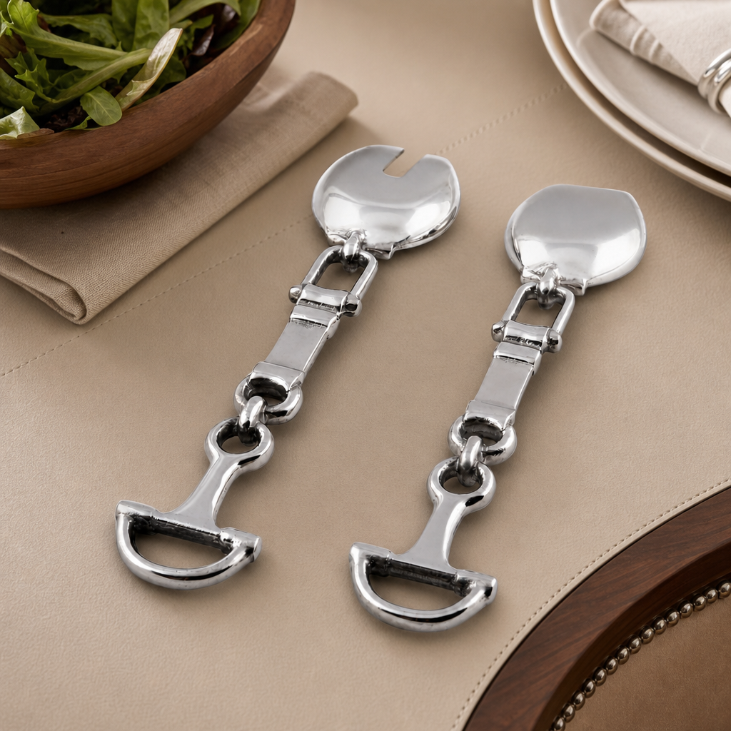 Equestrian Serving Set