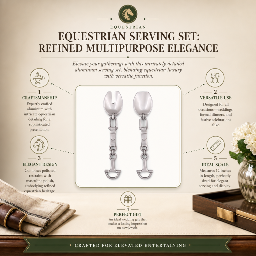 Equestrian Serving Set