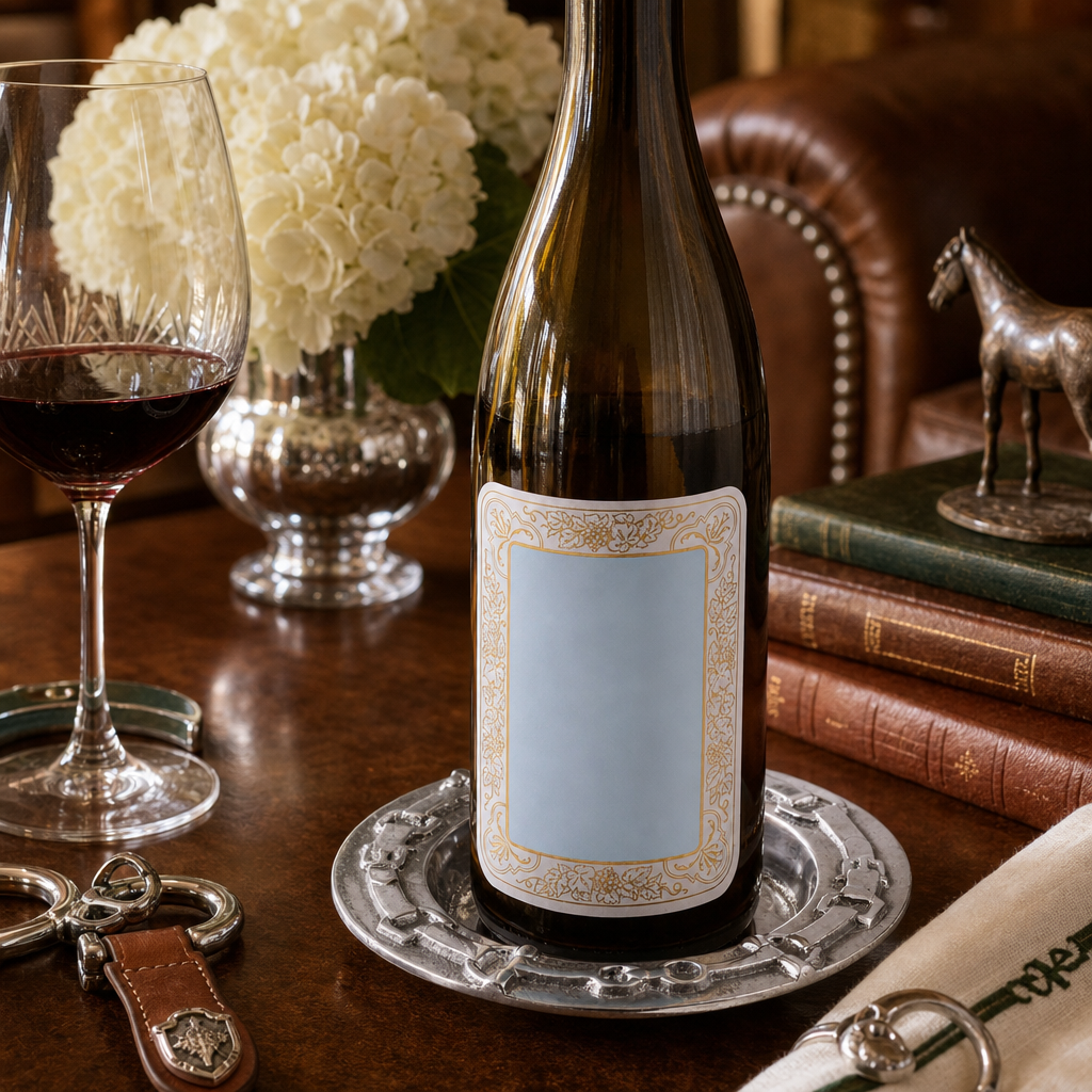 Equestrian Wine Coaster