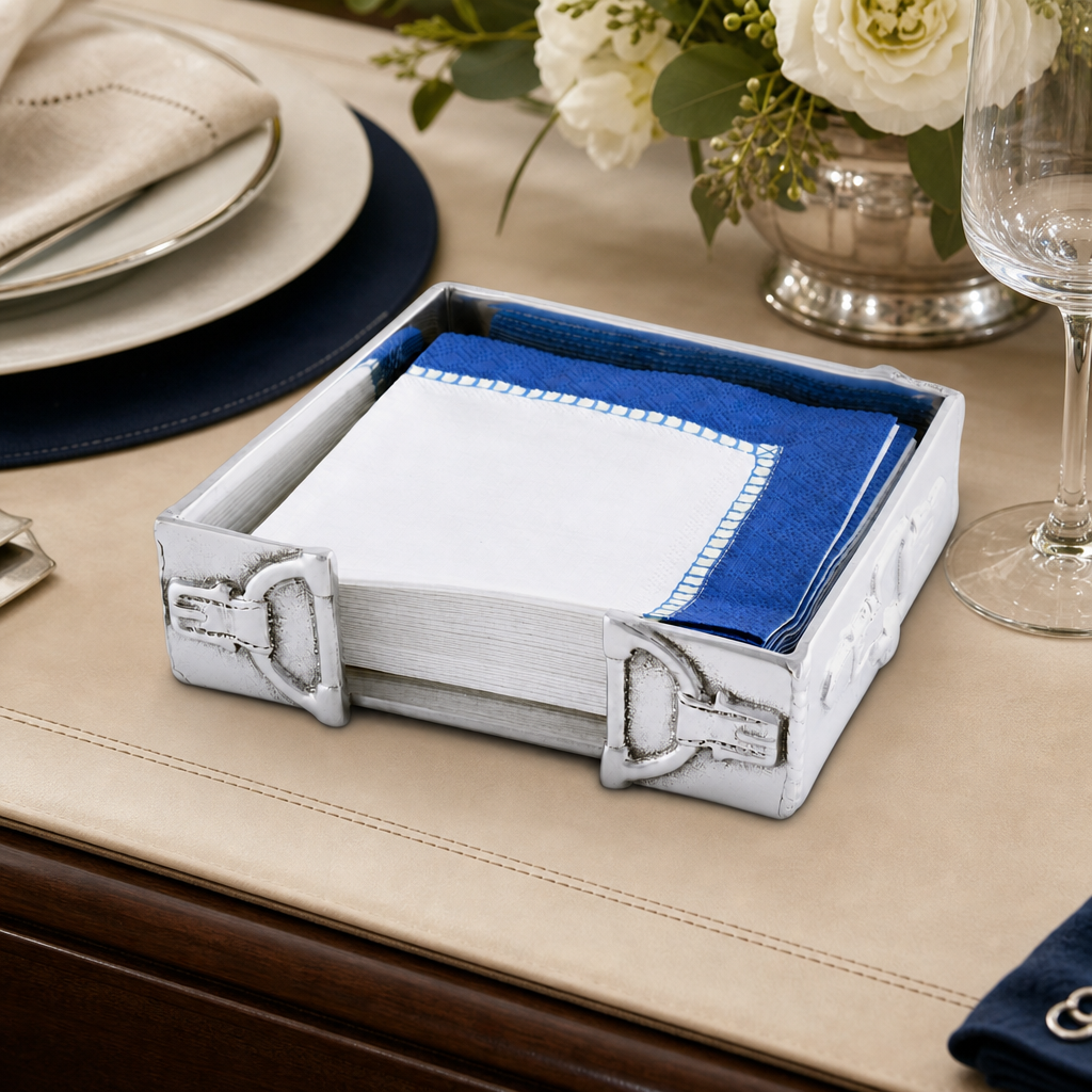 Equestrian Cocktail Napkin Box