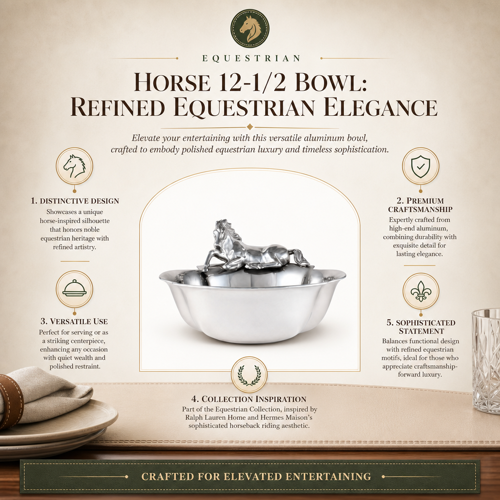 Horse 12-1/2 Bowl