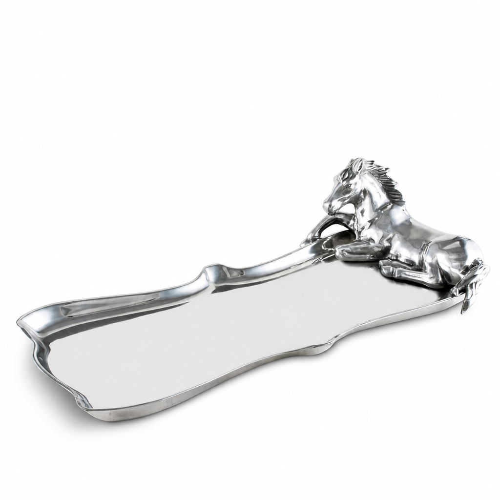 Horse Figural Platter