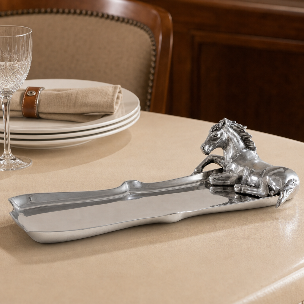 Horse Figural Platter
