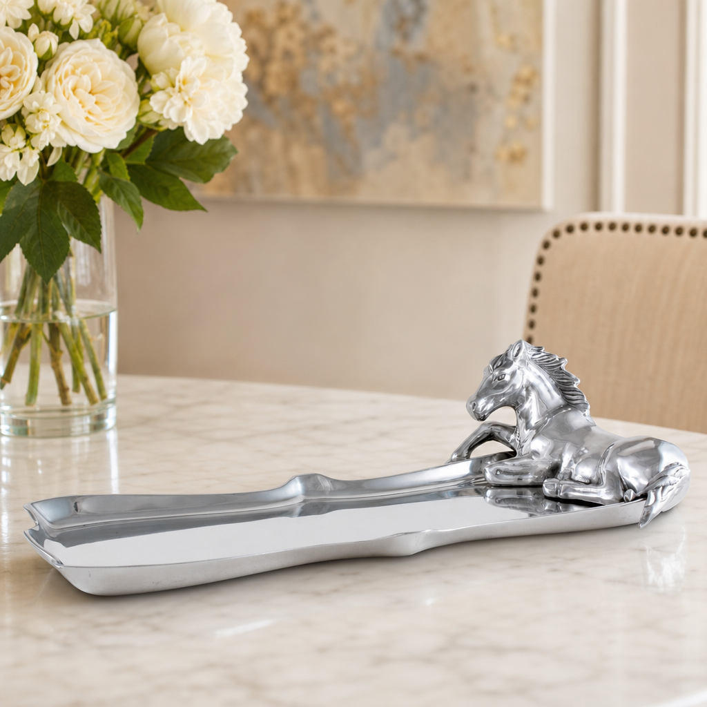 Horse Figural Platter