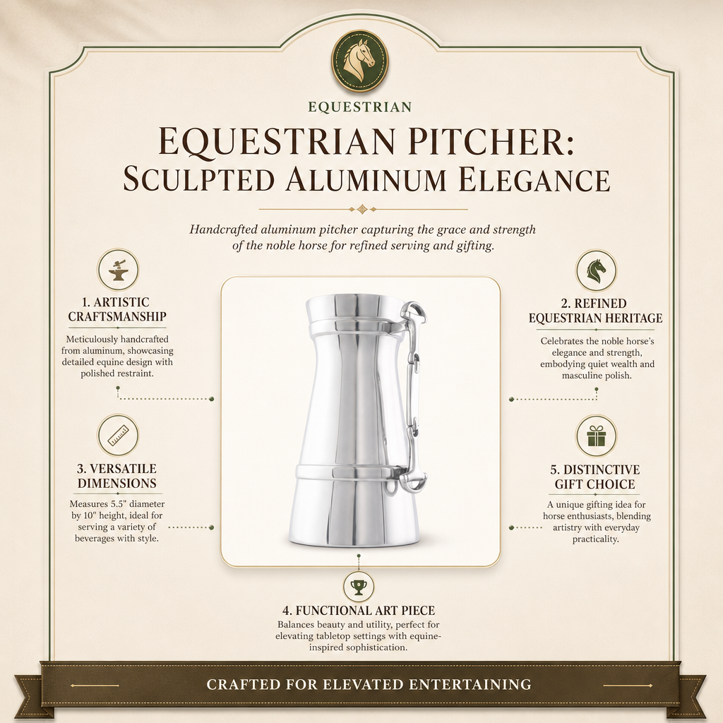Equestrian Pitcher