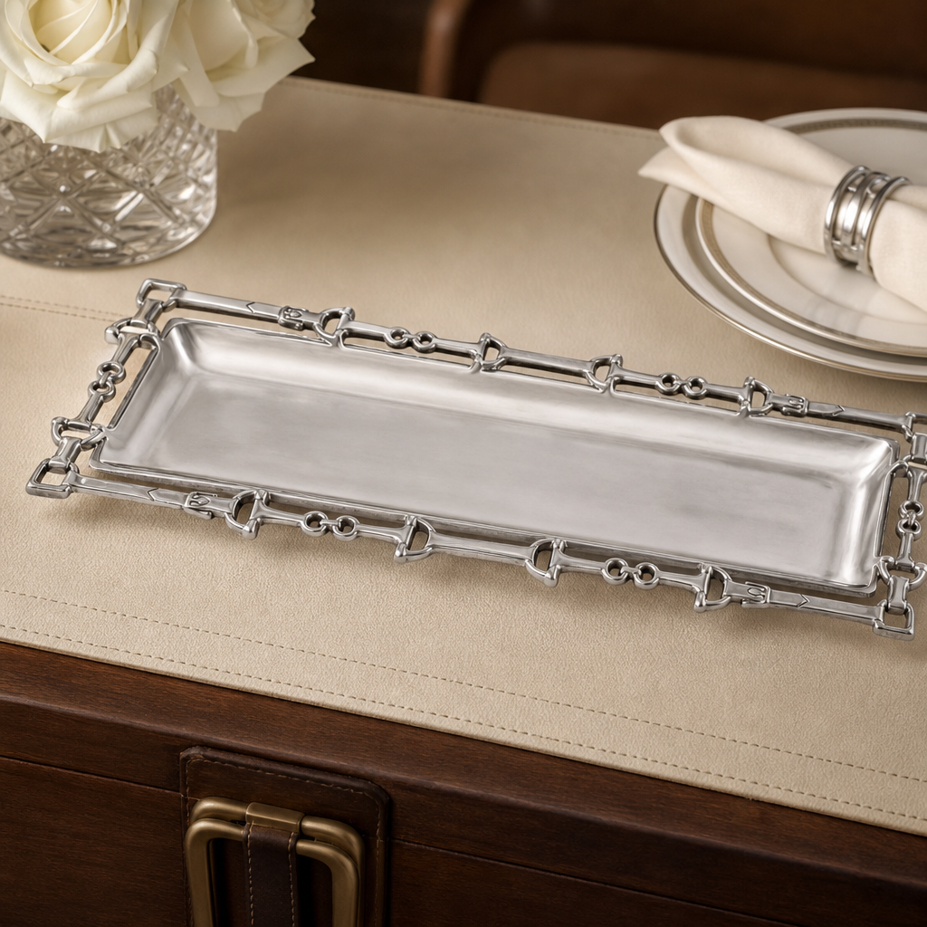 Equestrian Oblong W/Openwork