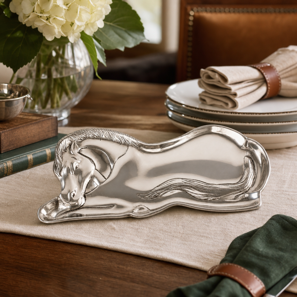 Horse Figural 6X12 Tray