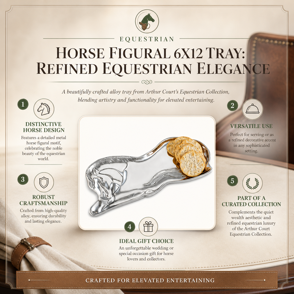 Horse Figural 6X12 Tray